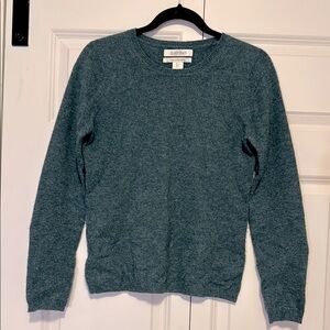Women's Blue Cashmere Sweater
